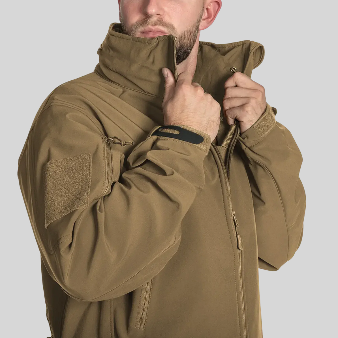 Wasserdichte Abenteuerjacke