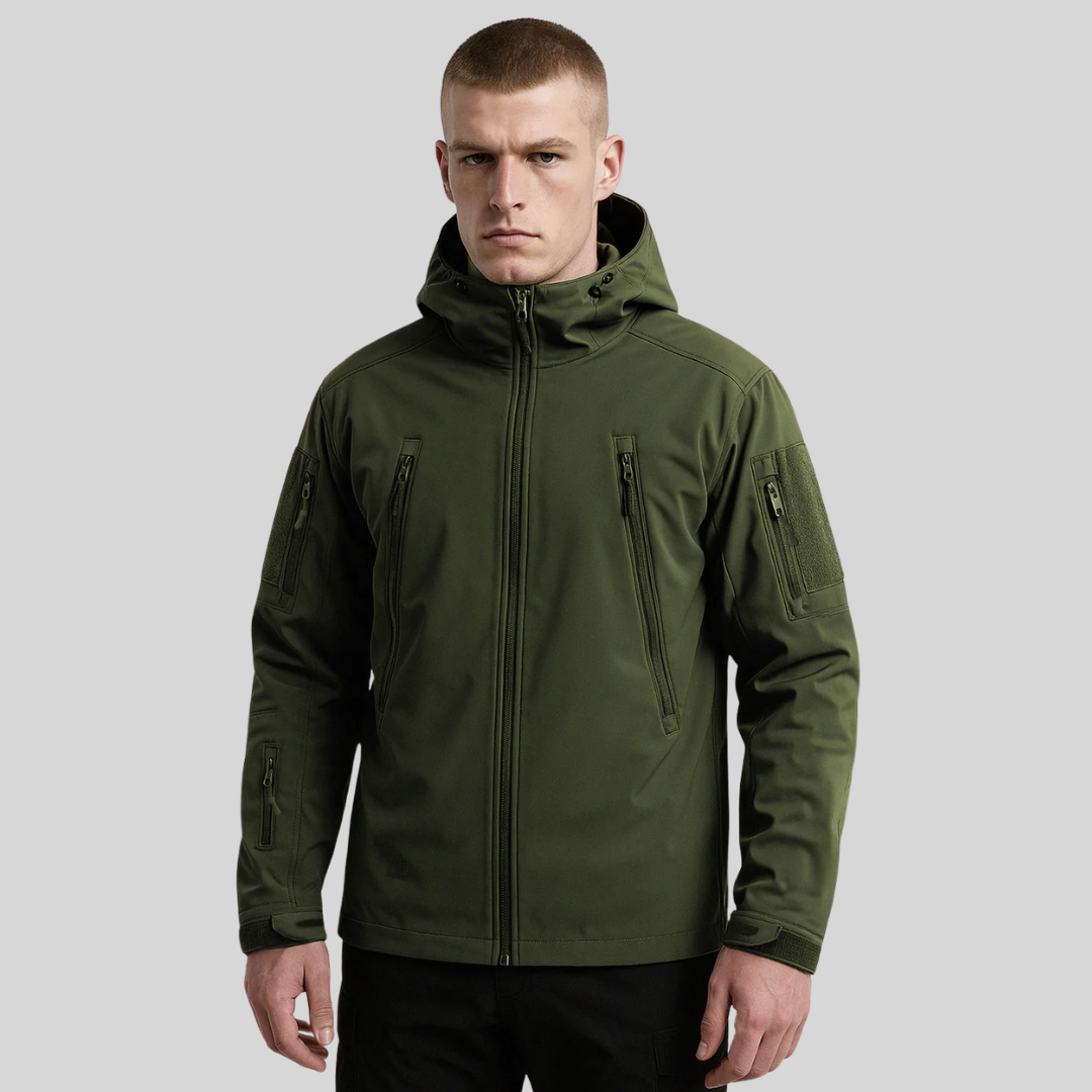 Wasserdichte Abenteuerjacke
