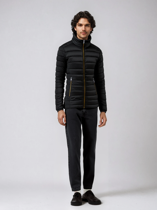 Herren-Snow-Steppjacke
